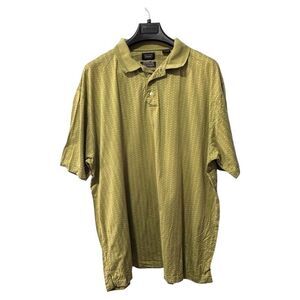 Haggar 3xl green‎ polo performance shirt